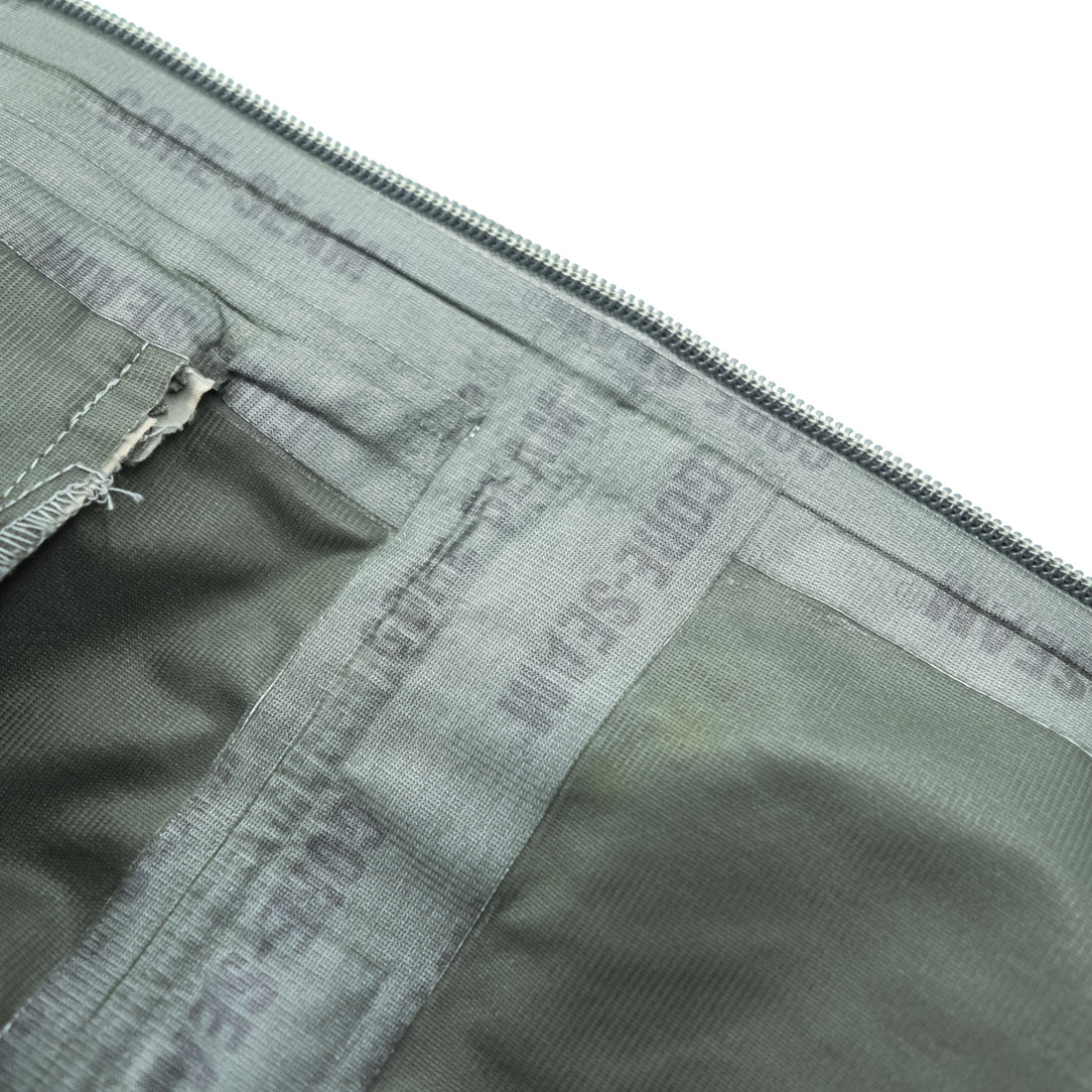 USAF APECS ABU Tiger Stripe Camo Parka Medium Regular Hooded Waterproof Nylon Military Jacket Propper