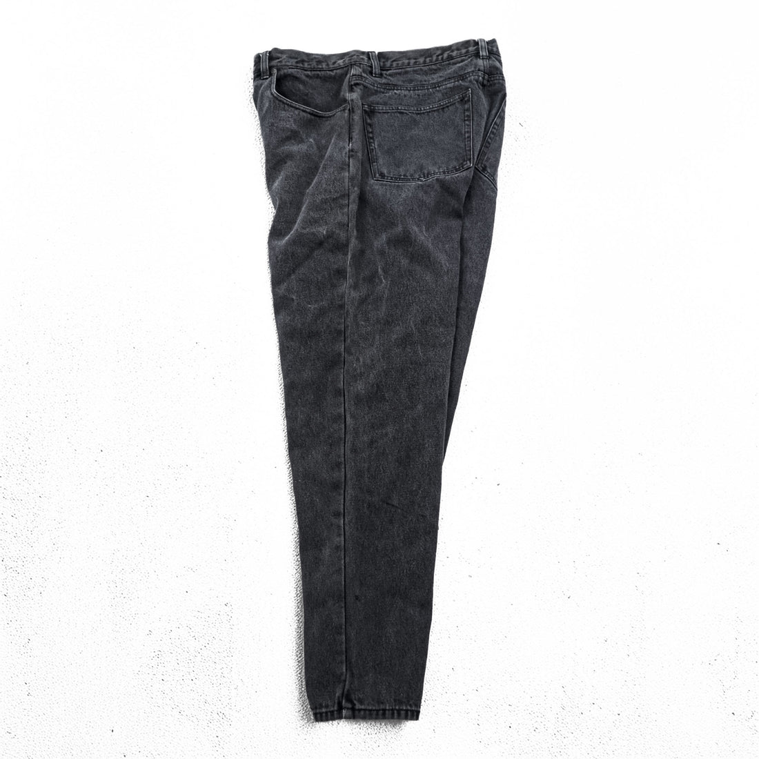 Eddie Bauer 90s Vintage Denim Jeans L Black Flannel Liner