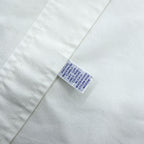 Ralph Lauren 90s Vintage Long-Sleeve Button-Down Shirt, Size L, White Oxford, Small Pony Logo Embroidery