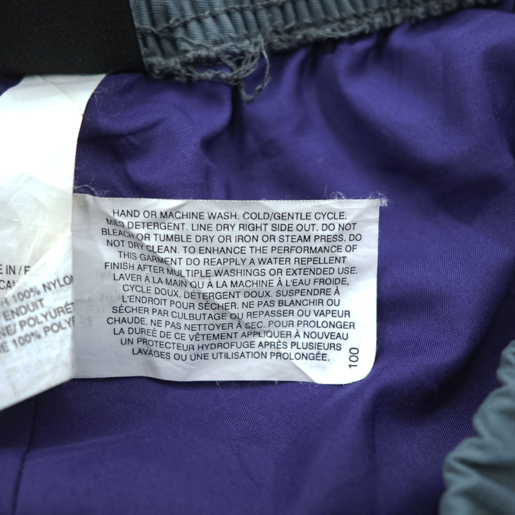 SIERRA DESIGNS ゴアテックス GORE-TEX シェル アウトドア パンツ XL グレー 防水 BLACK WATER DESIGNS LIMITED 90年代 カナダ製 ヴィンテージ