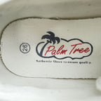 Palm Tree ローカットスニーカー 26cm キャンバス ホワイト pt-306