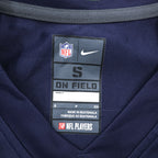 NIKE ゲームシャツ Tシャツ L ネイビー ナンバリング NFL フットボールジャージ ユニフォーム