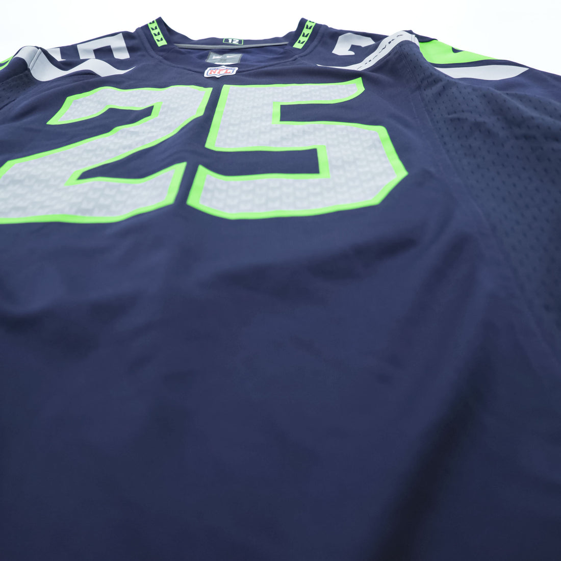 NIKE ゲームシャツ Tシャツ L ネイビー ナンバリング NFL フットボールジャージ ユニフォーム