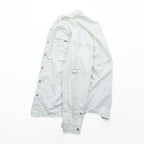 Columbia PFG Omni-Shade White Long Sleeve Fishing Shirt Bonehead Style Vented Button Down Size L