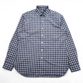 Polo Ralph Lauren 90s Vintage Long-Sleeve Shirt, Size L, Navy, Checked Estate