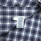 Polo Ralph Lauren 90s Vintage Long-Sleeve Shirt, Size L, Navy, Checked Estate