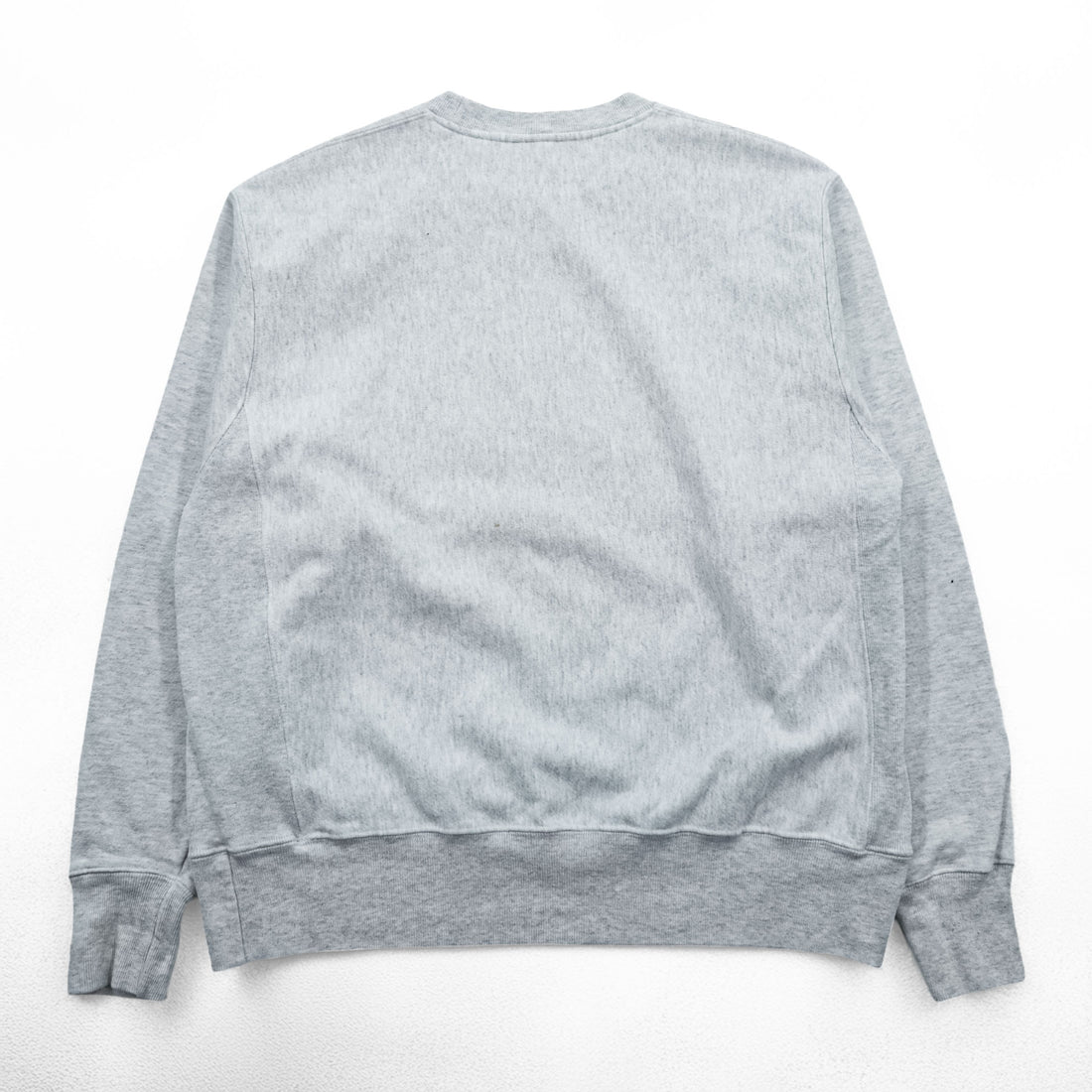 Champion Reverse Weave Sweatshirt, Size L, Gray, College Style, Arch Logo, 3-Tier Print, Discharge Print, NOTRE DAME