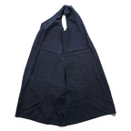 Marc O’Polo Natural Linen Sleeveless V-Neck Dress Navy 100% Linen