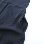 Marc O’Polo Natural Linen Sleeveless V-Neck Dress Navy 100% Linen