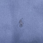 Polo Ralph Lauren 90s Vintage Long-Sleeve Button-Down Shirt, Size XL and up, Navy, Small Pony Logo Embroidery, YARMOUTH