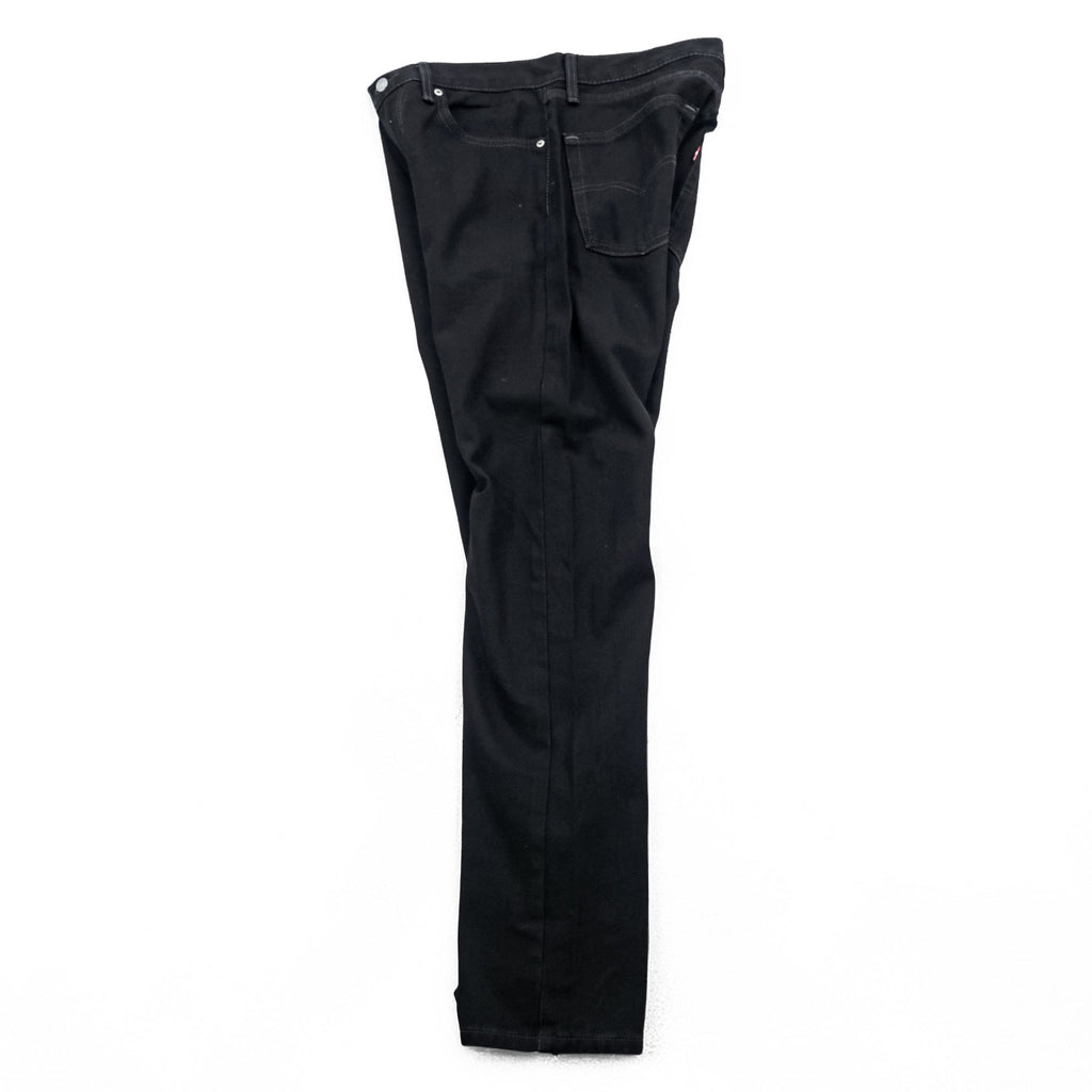 Levi Strauss denim jeans, size M, black, straight cut, zipper fly, 00505-0260