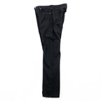 Levi Strauss denim jeans, size M, black, straight cut, zipper fly, 00505-0260