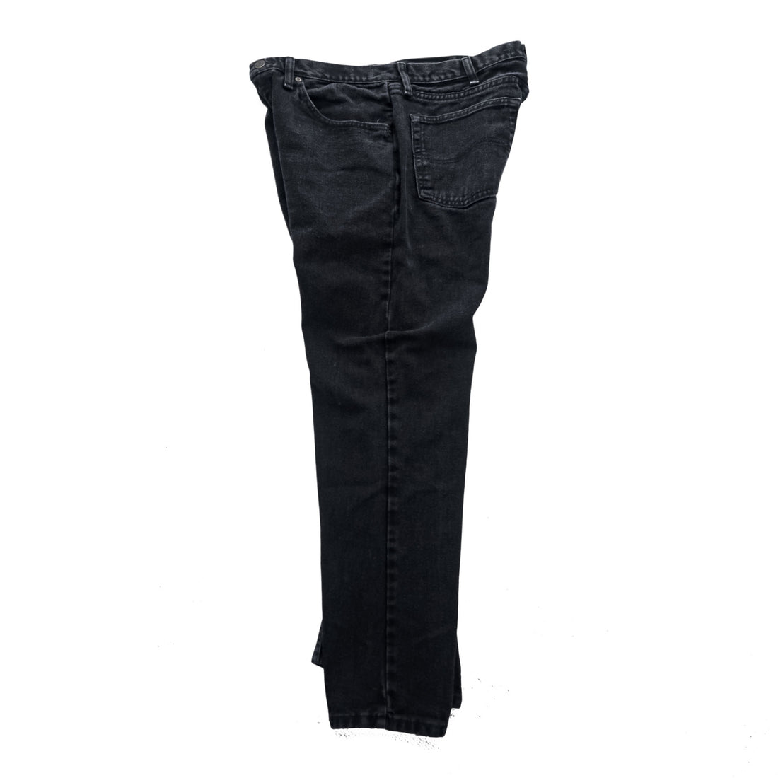 Lee Denim Pants Jeans, Size L, Black, Regular Fit, Zipper Fly, 2008908