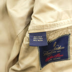 Brooks Brothers Golden Fleece Hand Tailored Houndstooth Sport Coat Silk Linen Wool Blend 41R
