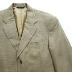 Brooks Brothers Golden Fleece Hand Tailored Houndstooth Sport Coat Silk Linen Wool Blend 41R
