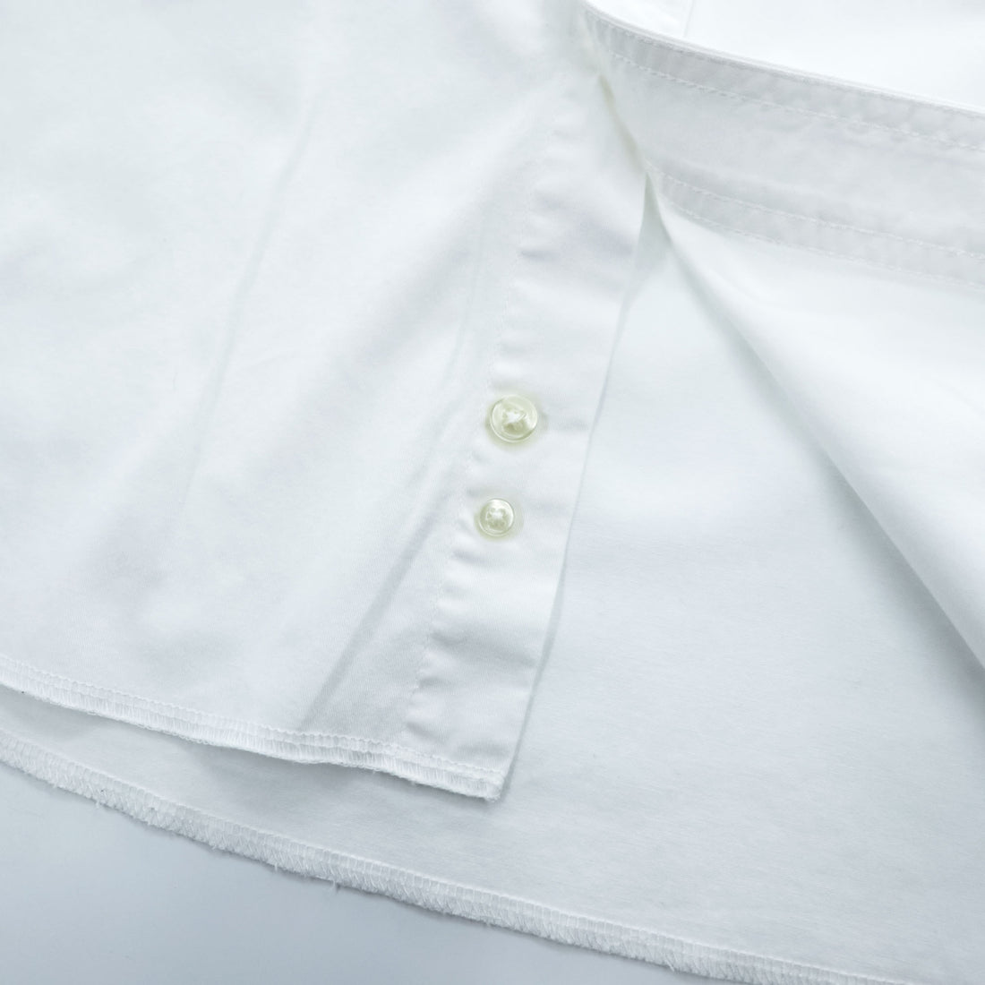 Wrangler Long-Sleeve Button-Down Shirt, Size XL, White Oxford