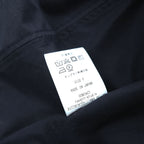 Sillage 日本製 フライトキャップ デッキフード ブラック 2WAY ベンタイル Ventile Hat イヤーフラップ サンシェード バラクラバ