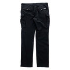 BURBERRY cargo work pants, size XL, black, Melton wool.