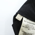 BURBERRY cargo work pants, size XL, black, Melton wool.