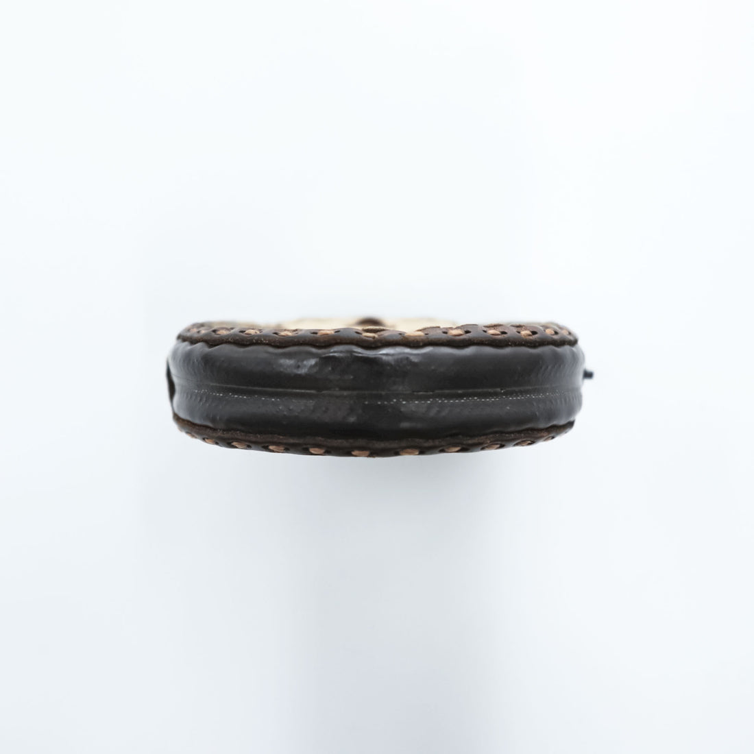 OJAGA DESIGN × モンチッチ 日本製 レザー コインケース ブラウン