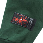 SYUMAN. × Y.A.R.N. × GR8 × FRUIT OF THE LOOM プルオーバー スウェット パーカー XL グリーン 3D cross knit Hoodie クロスニット 裏起毛 SUPER COTTON