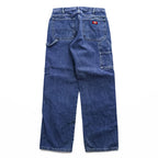 Dickies Painter Denim Pants Jeans L Indigo Blue 19294SNB