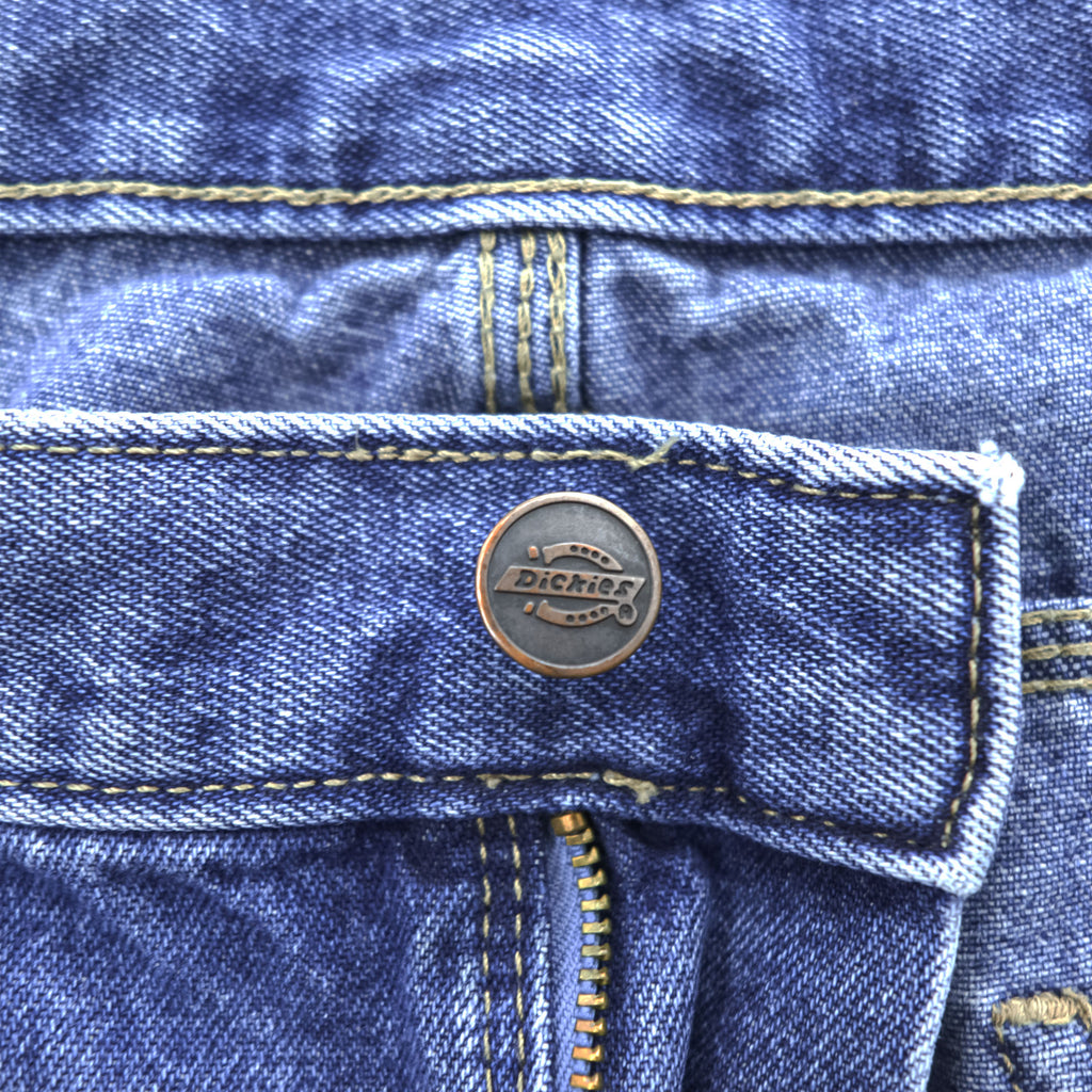 Dickies Painter Denim Pants Jeans L Indigo Blue 19294SNB