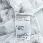 STUSSY × NIKE  Insulated Jacket L White, Green Drawstring Thermore ECODOWN FIBERS MARBLE HO200610MXP
