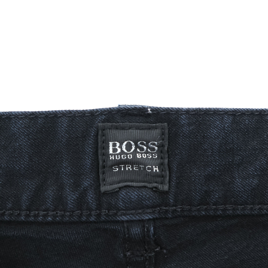 HUGO BOSS Denim Pants Jeans L Black Stretch CUSTER 08364