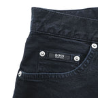 HUGO BOSS Denim Pants Jeans L Black Stretch CUSTER 08364