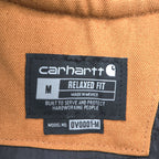 carhartt ダック ワークベスト 中綿 アークティックキルトライニング M ブラウン RELAXED FIT 0V0001