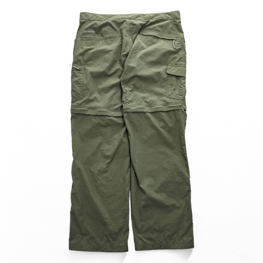 Columbia Convertible Outdoor Shell Pants L Khaki 2-Way OMNI-WICK AM8619