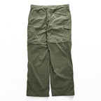 Columbia Convertible Outdoor Shell Pants L Khaki 2-Way OMNI-WICK AM8619