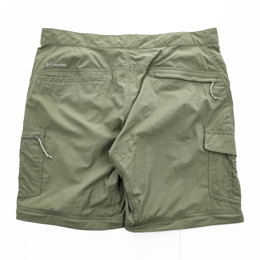 Columbia Convertible Outdoor Shell Pants L Khaki 2-Way OMNI-WICK AM8619