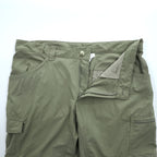 Columbia Convertible Outdoor Shell Pants L Khaki 2-Way OMNI-WICK AM8619