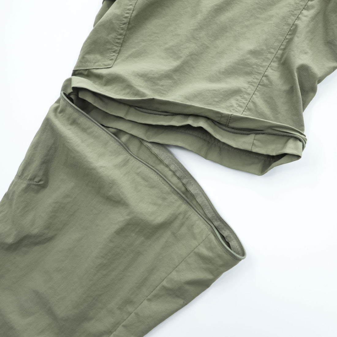 Columbia Convertible Outdoor Shell Pants L Khaki 2-Way OMNI-WICK AM8619