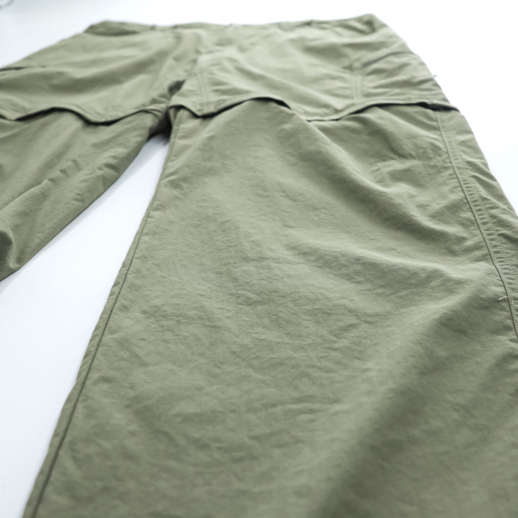 Columbia Convertible Outdoor Shell Pants L Khaki 2-Way OMNI-WICK AM8619