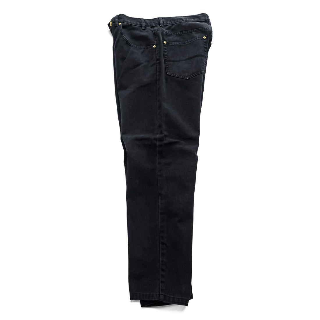 pelle pelle marc buchanan 90s Vintage Denim Pants Jeans L Black Wide Tapered Baggy