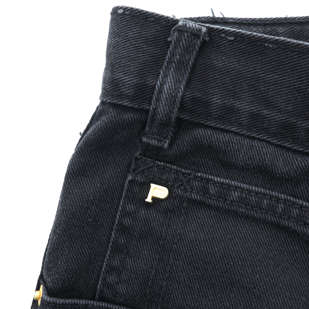 pelle pelle marc buchanan 90s Vintage Denim Pants Jeans L Black Wide Tapered Baggy