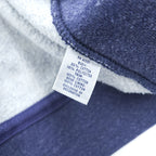Polo Ralph Lauren リバースウィーブ ジップパーカー 2XL ブルー 裏起毛 ビッグサイズ スモールポニー ロゴ 刺繍