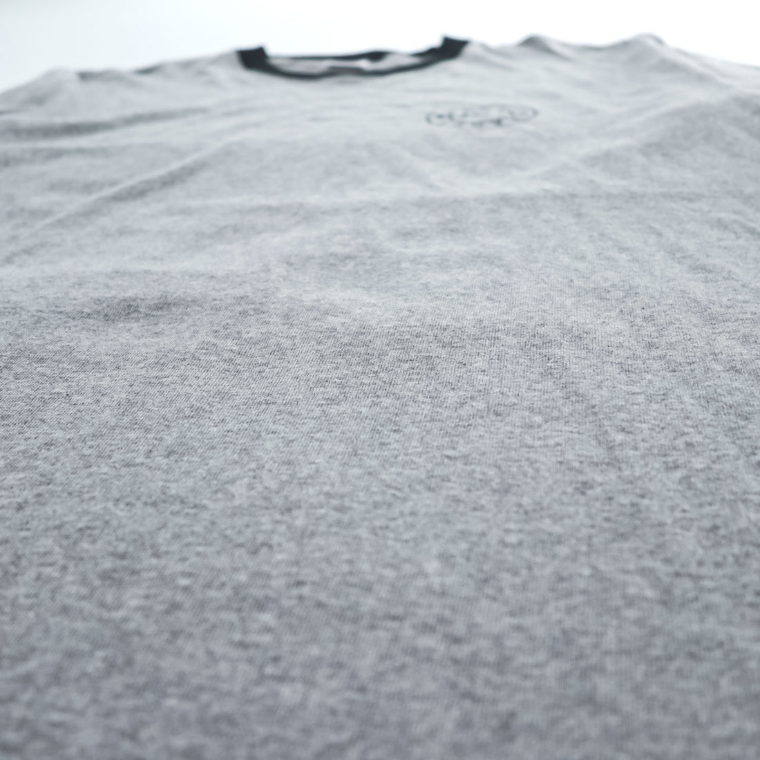 Hanes リンガー Tシャツ XL グレー ワンポイントロゴ All-American Comfort