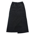 A|X ARMANI EXCHANGE 90年代 ヴィンテージ ロング ラップスカート M ダークグレー フレア