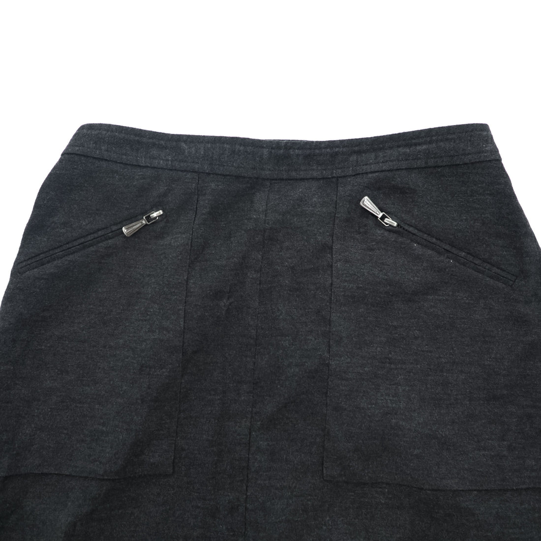 A|X ARMANI EXCHANGE 90年代 ヴィンテージ ロング ラップスカート M ダークグレー フレア