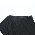 A|X ARMANI EXCHANGE 90年代 ヴィンテージ ロング ラップスカート M ダークグレー フレア