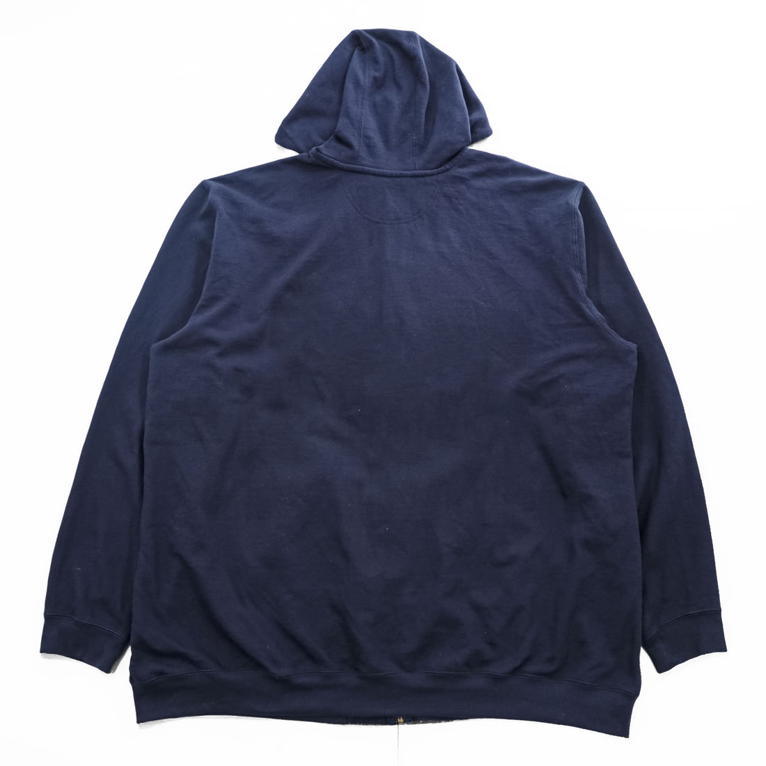 carhartt ジップパーカー 3XL LOOSE FIT ネイビー 裏起毛 ビッグサイズ フロントポケット K122 472