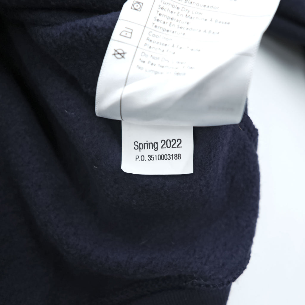 carhartt ジップパーカー 3XL LOOSE FIT ネイビー 裏起毛 ビッグサイズ フロントポケット K122 472