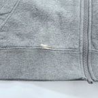 NIKE ジップパーカー L グレー 裏起毛 フロントポケット ワンポイントロゴ BV2645-063