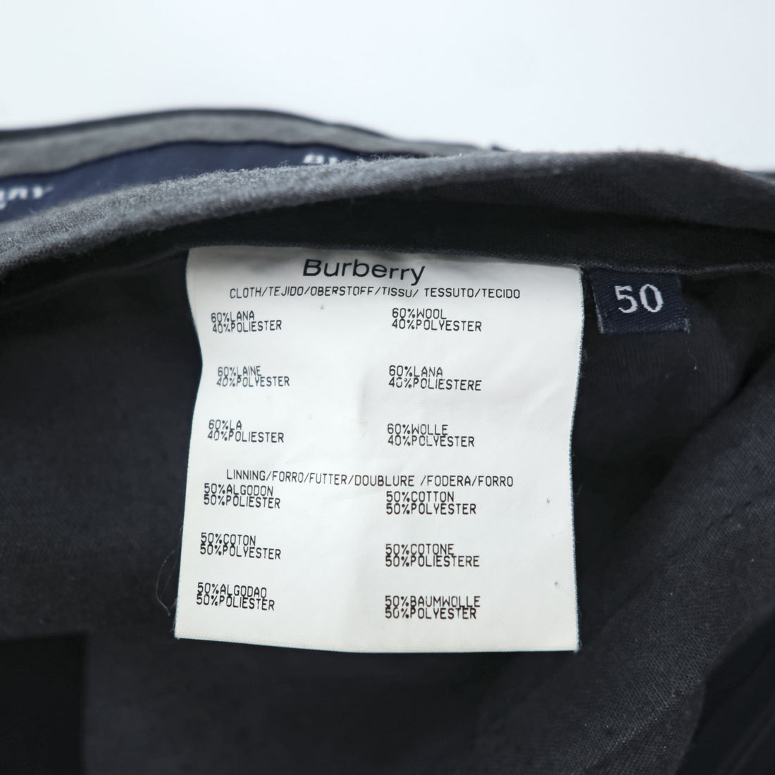 BURBERRY 90年代 スペイン製 ヴィンテージ タック ワイド スラックス パンツ XL ブラック プリーツ HAYDEN
