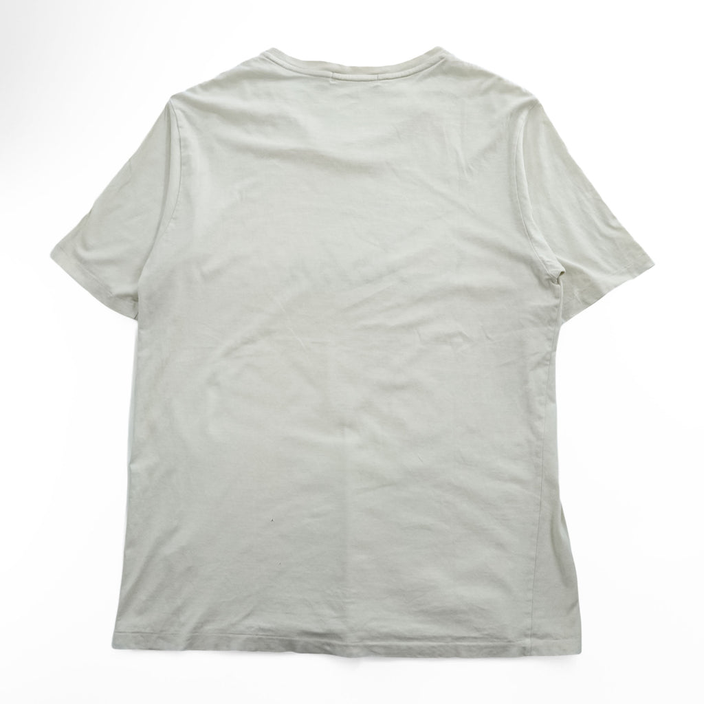 John UNDERCOVER 日本製 プリント Tシャツ XL ホワイト LESSON 1 ESTABLISH THE NAME JUL3802