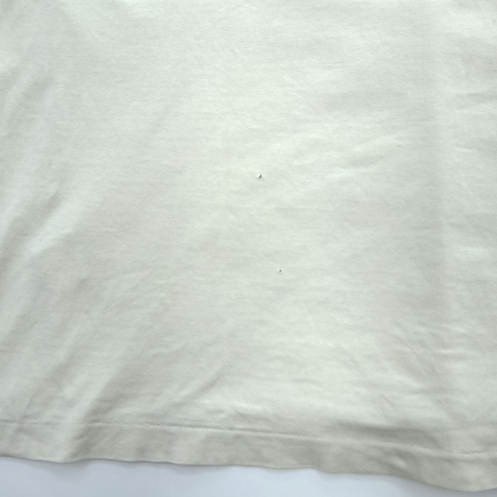 John UNDERCOVER 日本製 プリント Tシャツ XL ホワイト LESSON 1 ESTABLISH THE NAME JUL3802
